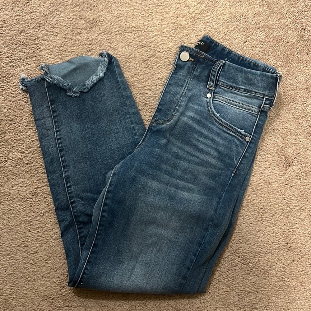 Liverpool skinny crop jeans